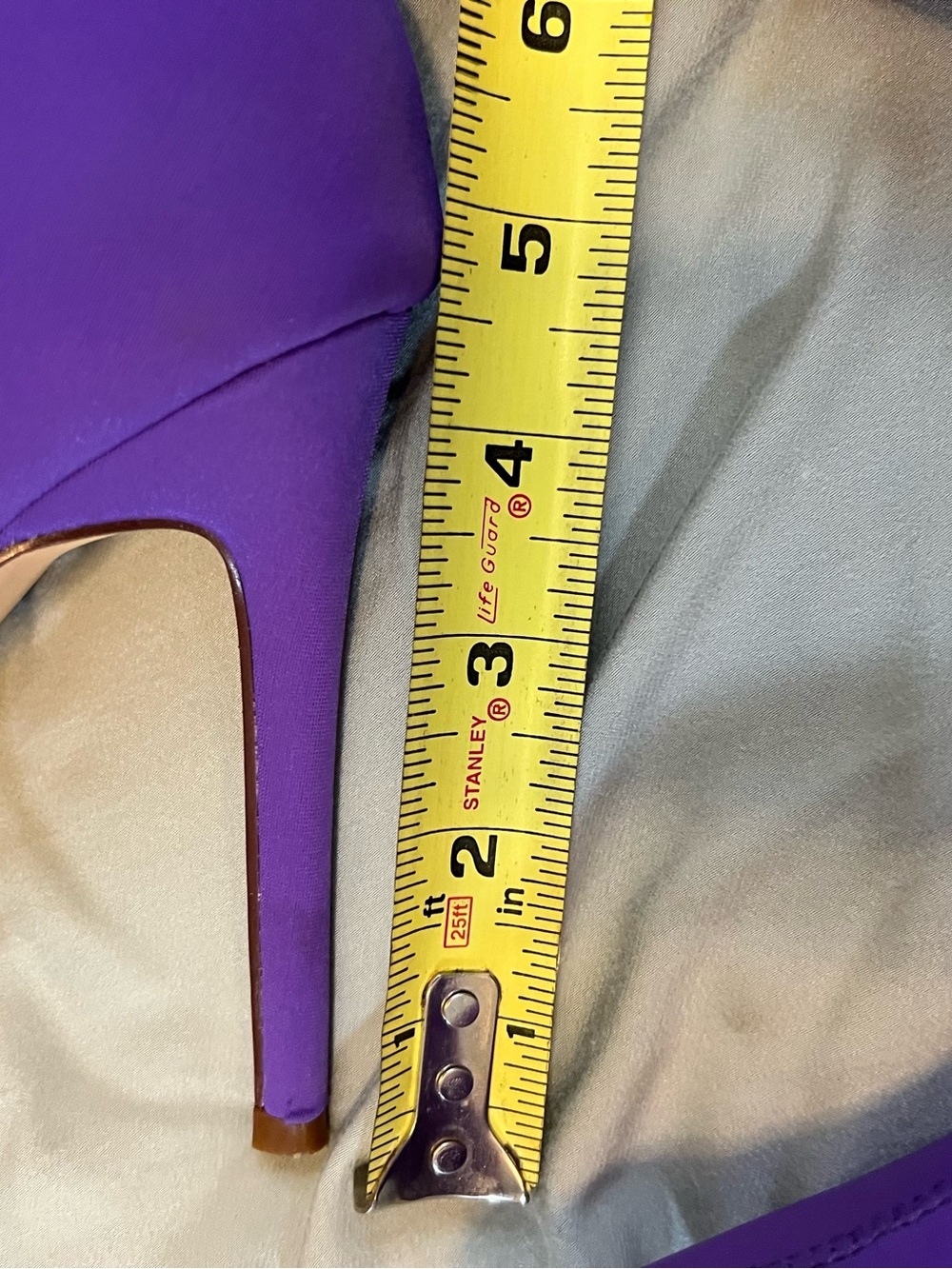 Purple Over-the-Knee Stiletto Boots - Picture 6 of 6